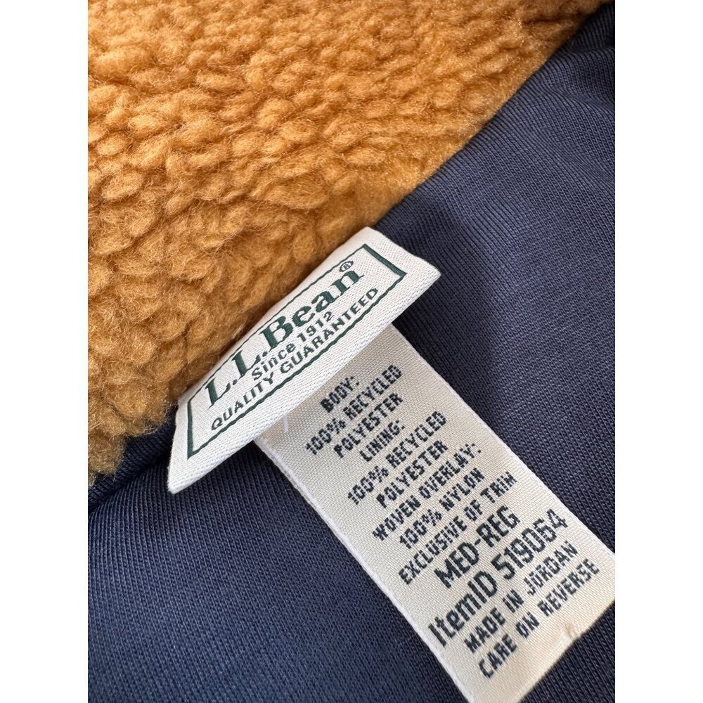 New L.L. Bean Women's Medium Shearling Fleece Pullover Jacket/ Sweater — image 2 of 8